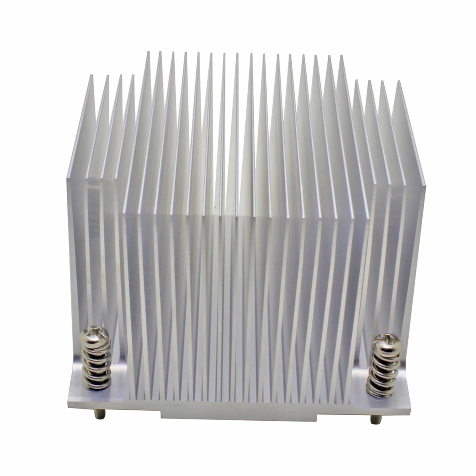 Chłodnica procesora serwera 2U, aluminiowy radiator do komputera przemysłowego 1155 1156 1150 1151, chłodzenie pasywne