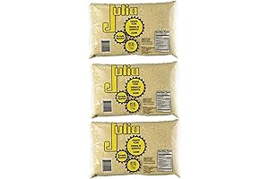 Julia Brazilian Toasted Cassava Flour Pack of 3 For Making Gluten Free Dishes