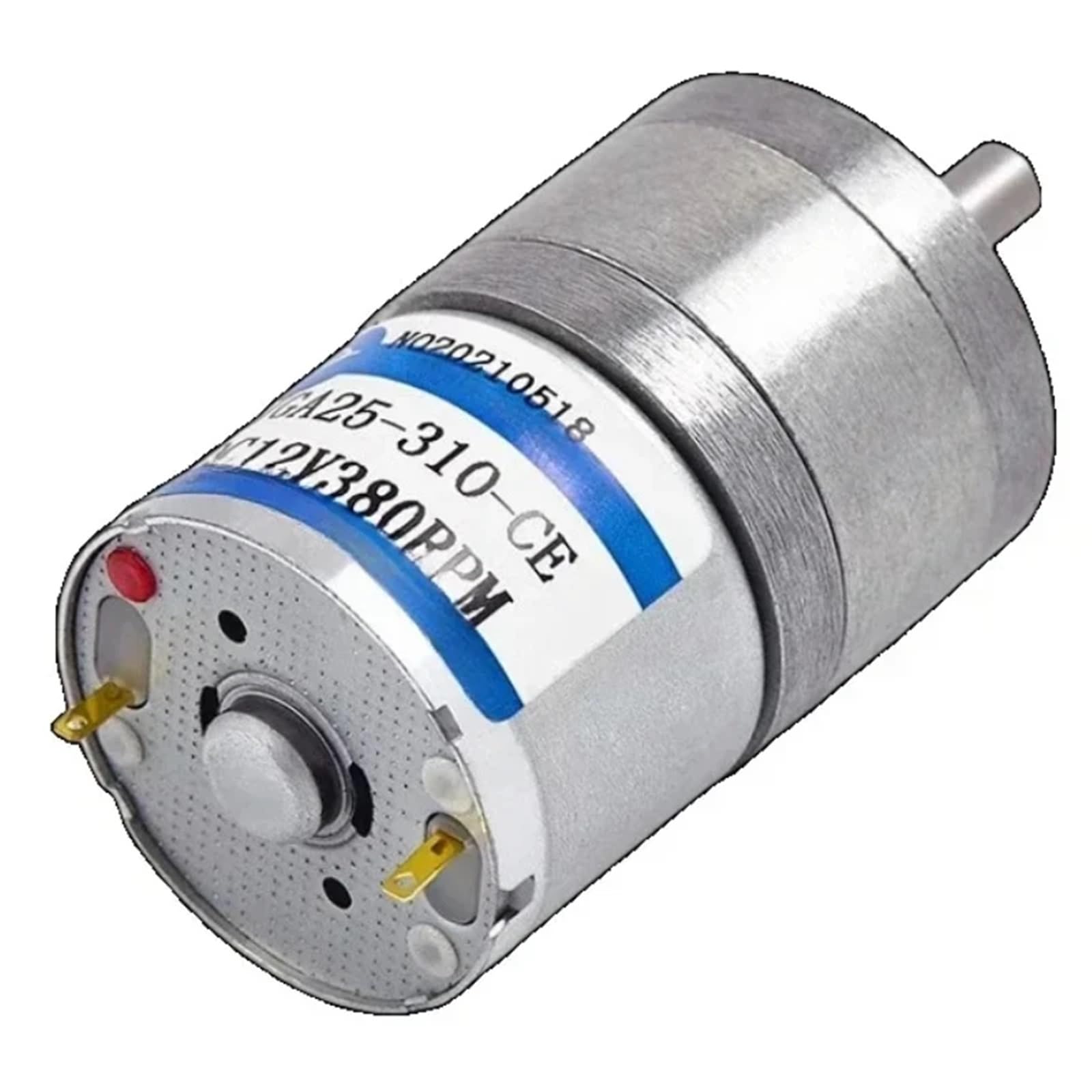Silnik z przekładnią cc, redukcja odwracalnej skrzyni biegów JGA25-310 6V 12V, mikrosilnik, wysokie inteligentne części, sprzęt elektroniczny dla majsterkowiczów (tylko silnik, 6V468 obr./min)