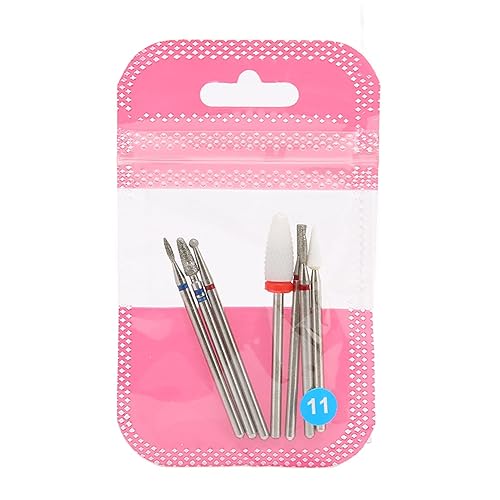 Miniatura 8 de Brocas de carburo de tungsteno para uñas, cabeza de molienda de uñas, brocas de carburo de tungsteno para uñas, brocas de carburo de tungsteno para