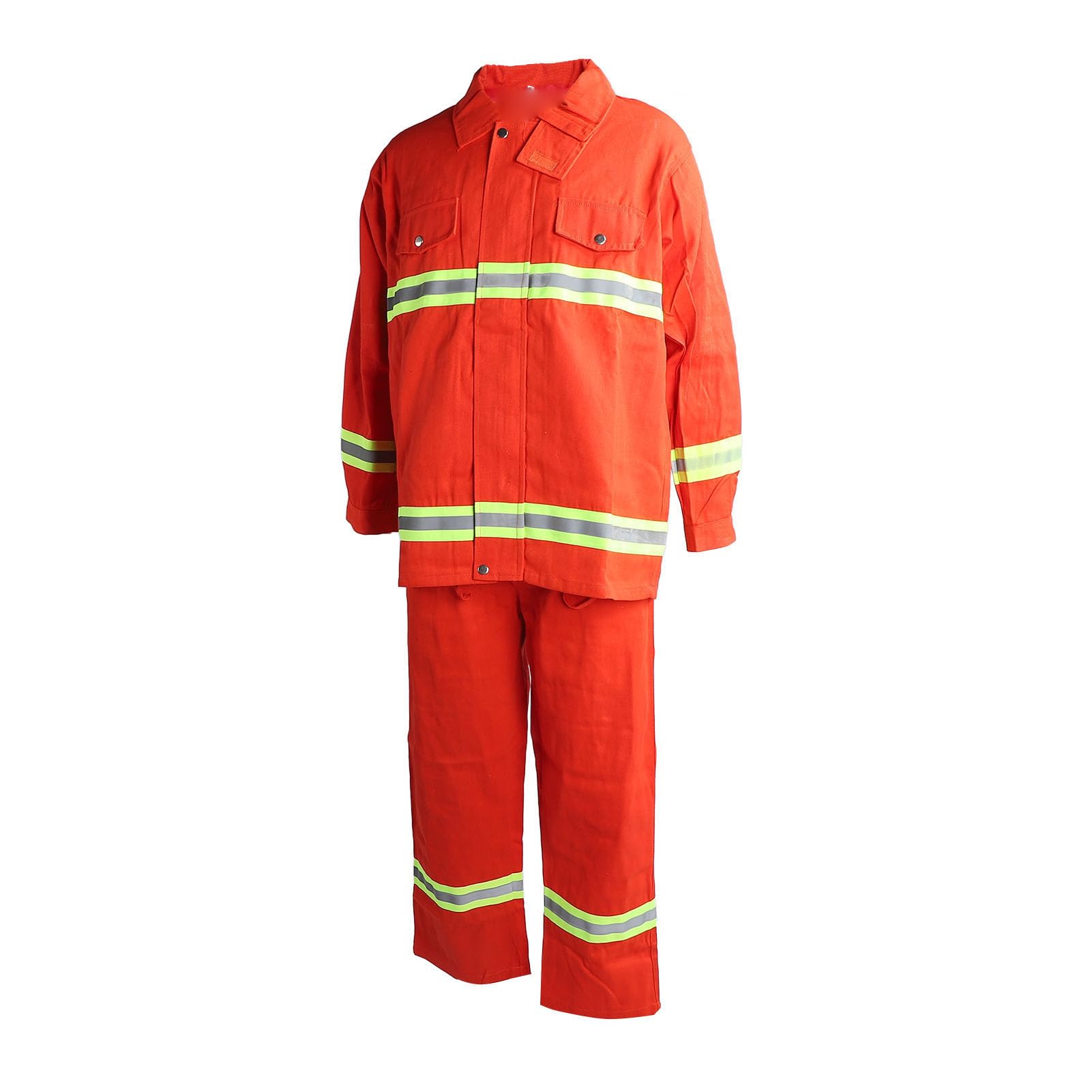 Vêtements de sécurité Ignifuges de Type 97, Combinaison de Protection à Forte Isolation Thermique pour Usage Industriel, Vêtements de sécurité en Coton Zippés pour Soudeurs