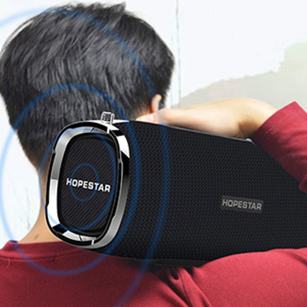 Haut-Parleur Portable PNI FunBox T19 2X10W, Bluetooth, Batterie Externe 6000mAh, Mains Libres, IPX6, Noir