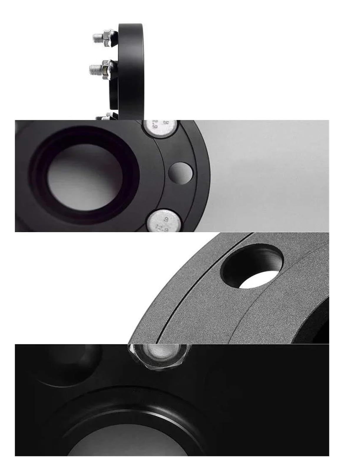 Juntas Cubo Rueda Ensanchadas Separadores Rueda Para Mercedes Para Benz Kit Ensanchamiento 5x112 Centrado En Buje Adaptador Aluminio 66,6 Mm(20mm)