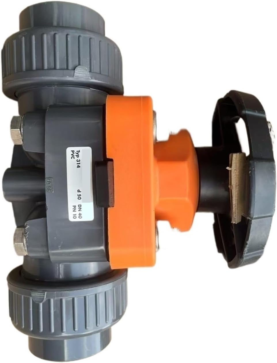 UPVC Flanged Diaphragm Valve Model 314 Manual Diaphragm Valve DN40, DN50(DN40)
