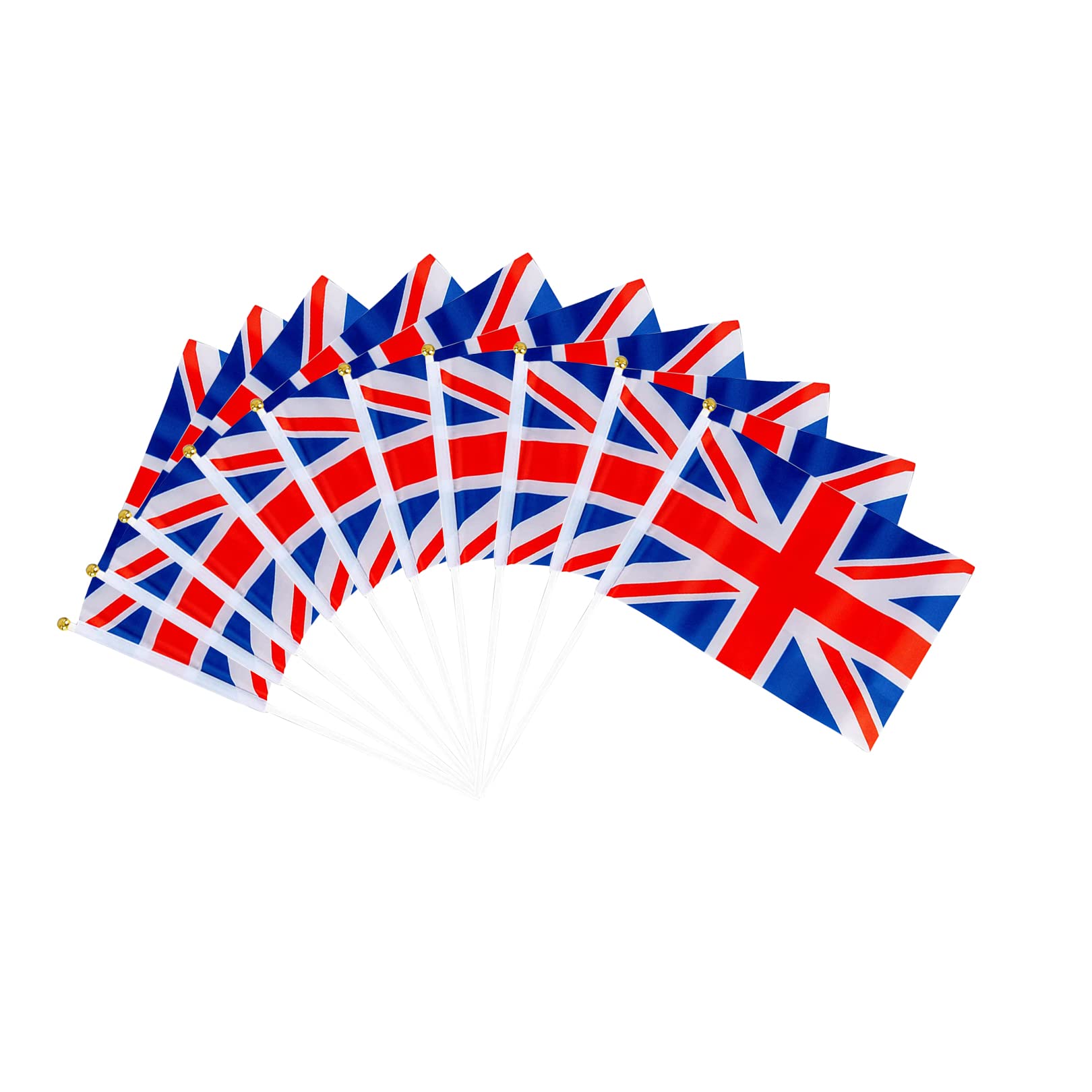 Buy 10Pcs uk ,King Charles Crowns Coronation Decorations Hand s,Union