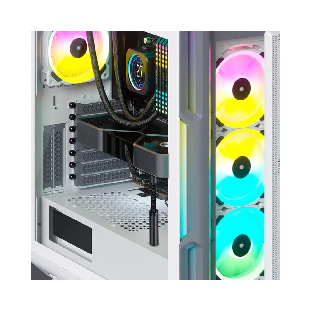 Support De Carte Graphique Télescopique - En Alliage D'aluminium, Réglable En Hauteur - Pour Stabiliser GPU Dans Boîtier PC - 10
