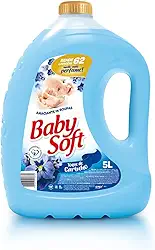 Amaciante Toque Carinho, Baby Soft, Azul, 5 L