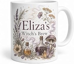 Personalised Witch Mug Botanical Witchy Apothecary Coffee Cup 11oz