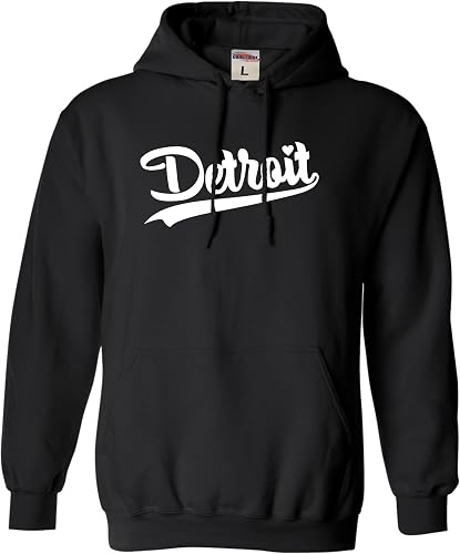 City of Detroit Script Hoodie