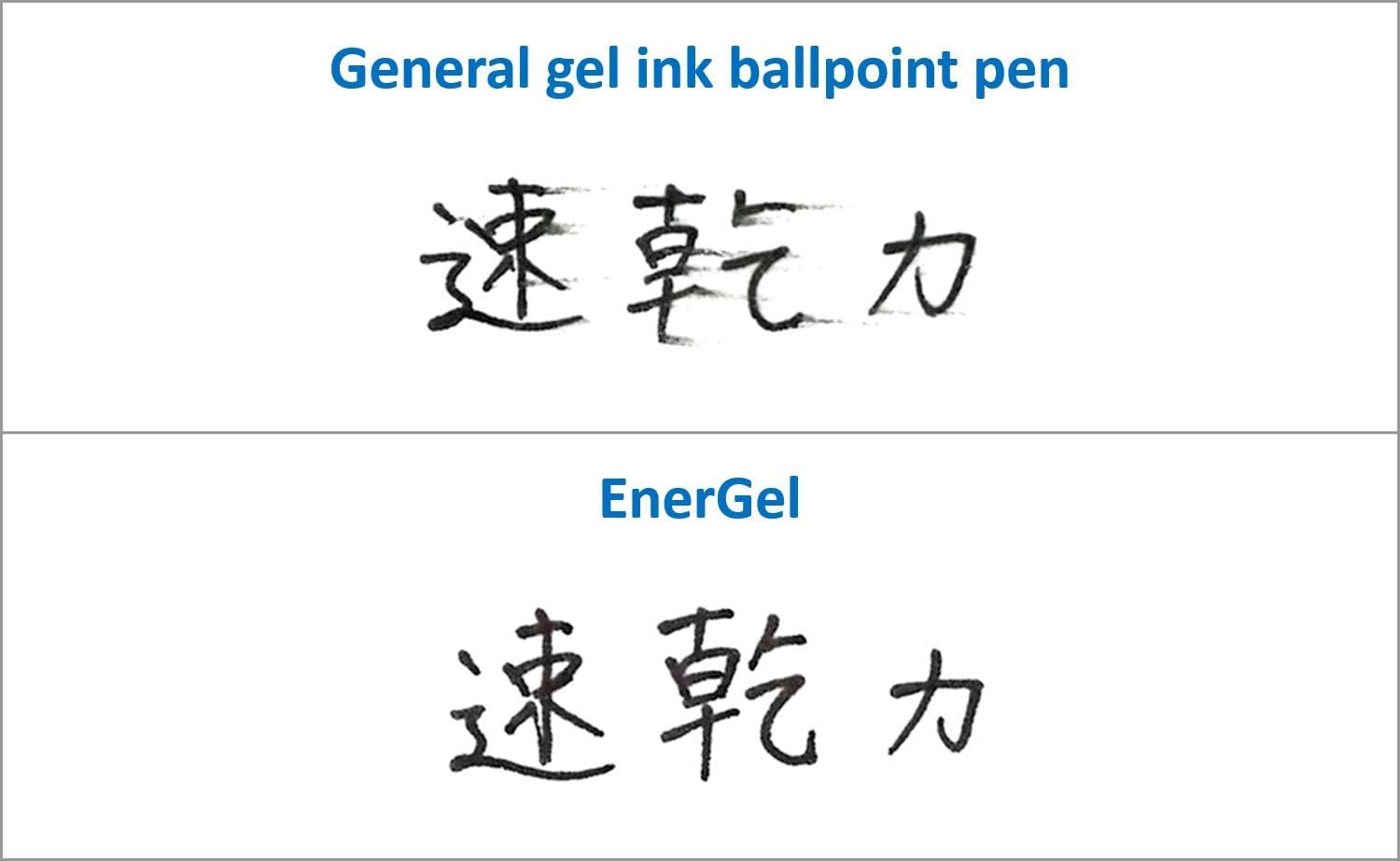 ENERGEL Pentel Infree Gel Ink Ballpoint Pen 0.5mm, Needle Tip 10 colors set with Sticky Notes