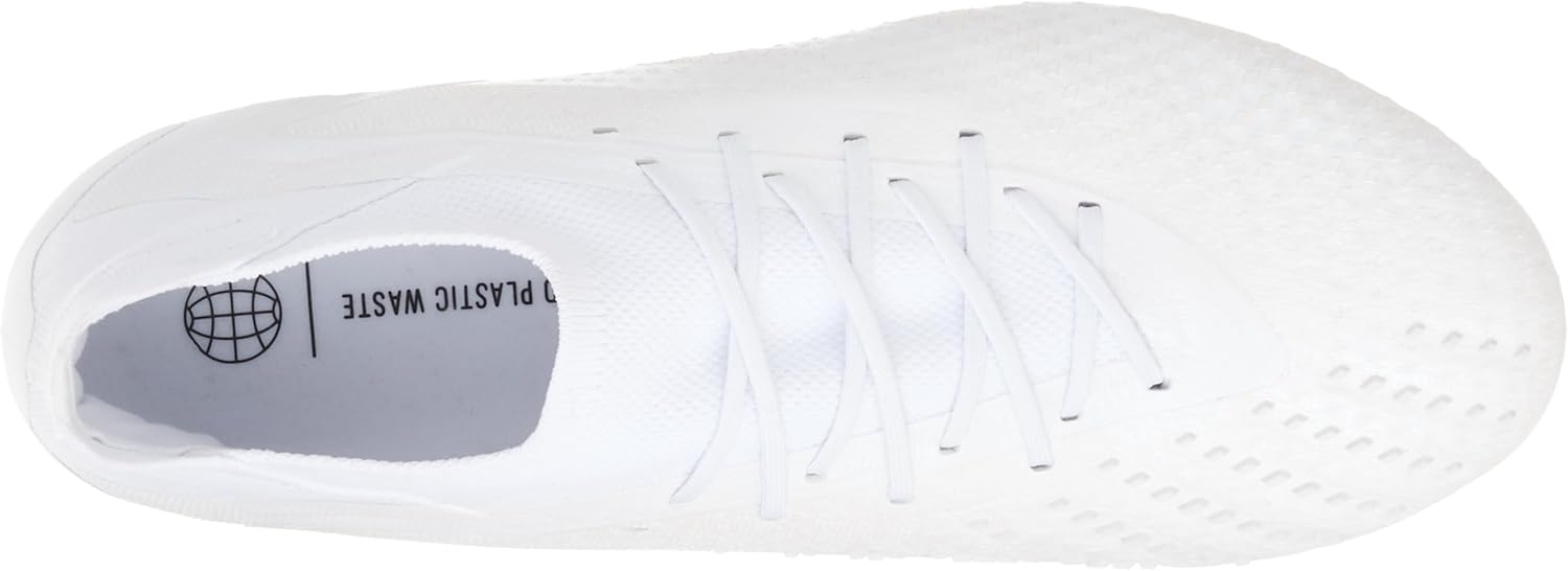 adidas Predator Accuracy.1 Firm Ground Soccer Cleats (Core White)