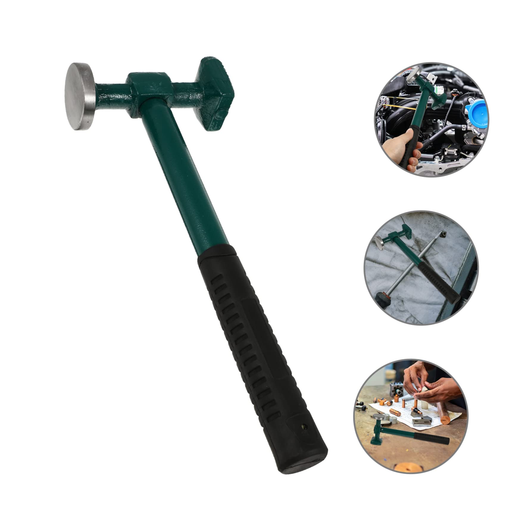 SEWACC Car Repair Panel Hammer Auto Body Hammer Spade Hand Tool for Metal Repair
