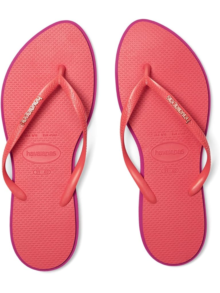 Pink Havaianas Slim Point Sandals