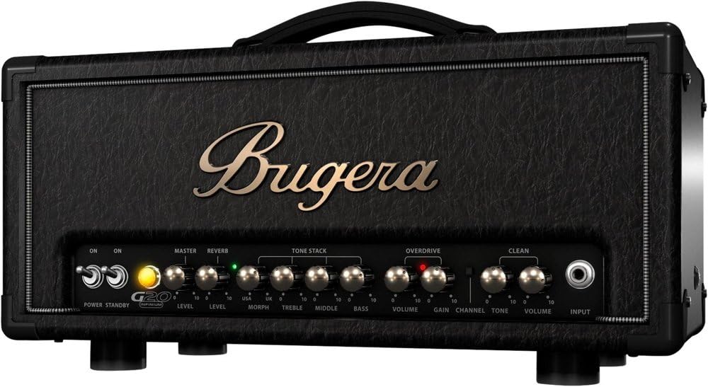 Bugera G20 INFINIUM 20 Watt Class-A Tube Amplifier Head with INFINIUM Tube Life Multiplier, MORPH EQ and Reverb