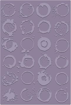 Sizzix 2D Embossing Folder, Large/A5, Vault Ringer by Tim Holtz, 1 Piece