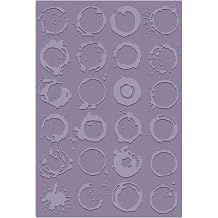 Sizzix 2D Embossing Folder, Large/A5, Vault Ringer by Tim Holtz, 1 Piece
