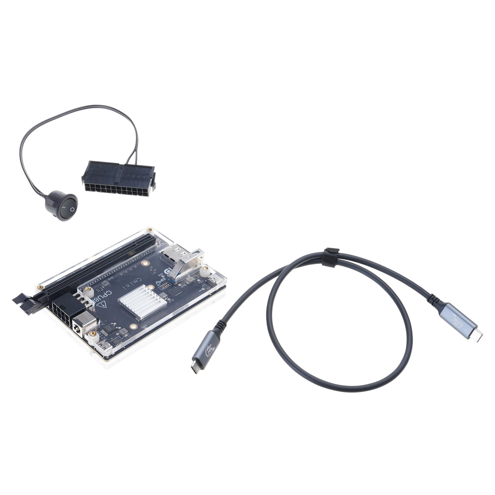 Station d ' Accueil Graphique Externe PCIe HA 36, Vitesse Rapide, Extension de Puce JHL6340, compatibilité étendue et Station de systèmes USB