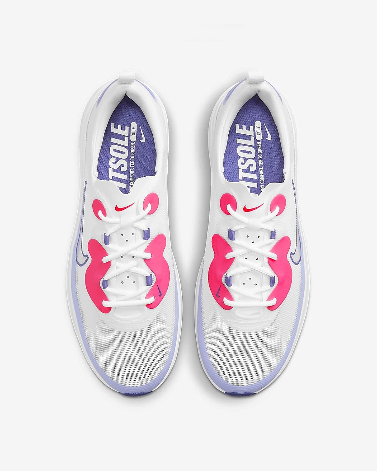 Amazon.com | Nike Golf Ladies Ace Summerlite Pink Shoes White/Concord/Light  Thistle/Hyper Pink Size 5.5 Wide | Golf
