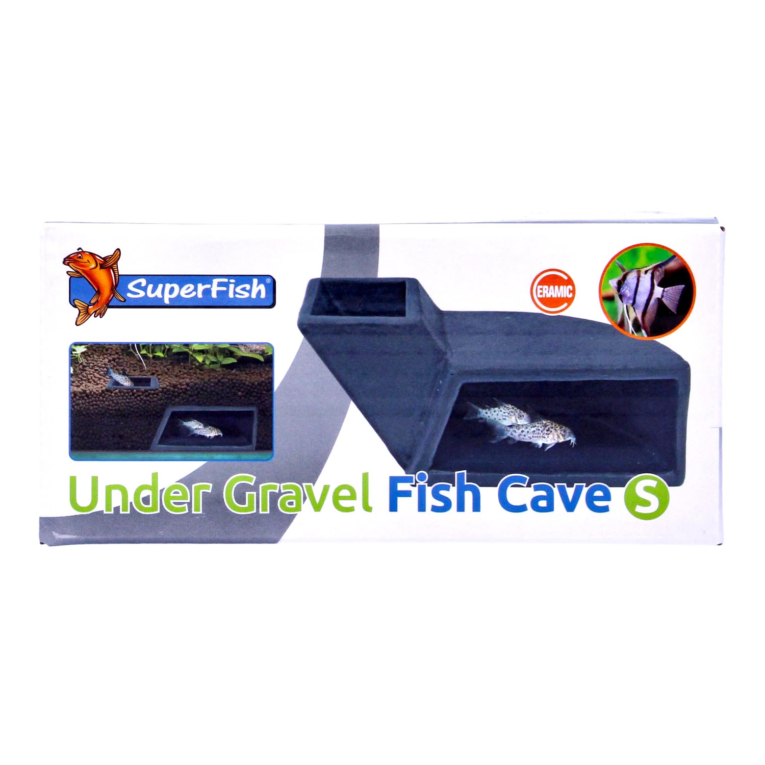 Superfish Small Resin Aquarium Decoration Fish Cave
