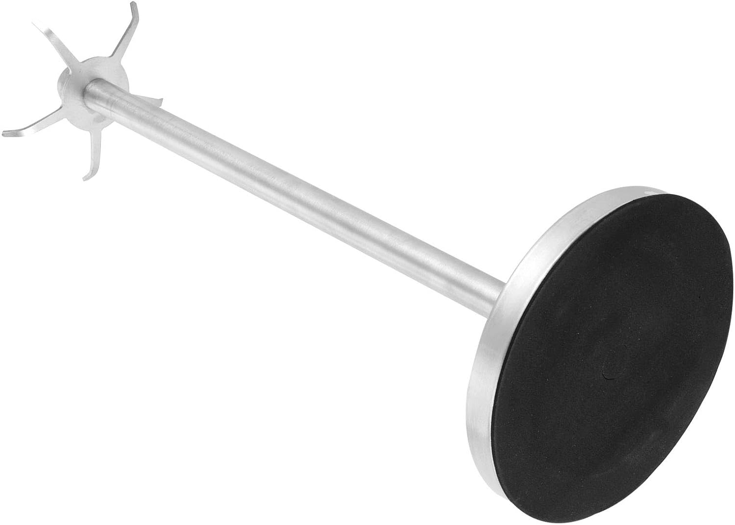 360 Degree Rotating Utensil Rack, Stainless Steel Kitchen Organizer, Dishwasher Safe, Anti, 5 Hooks for Spoons, Shovels, Spatulas