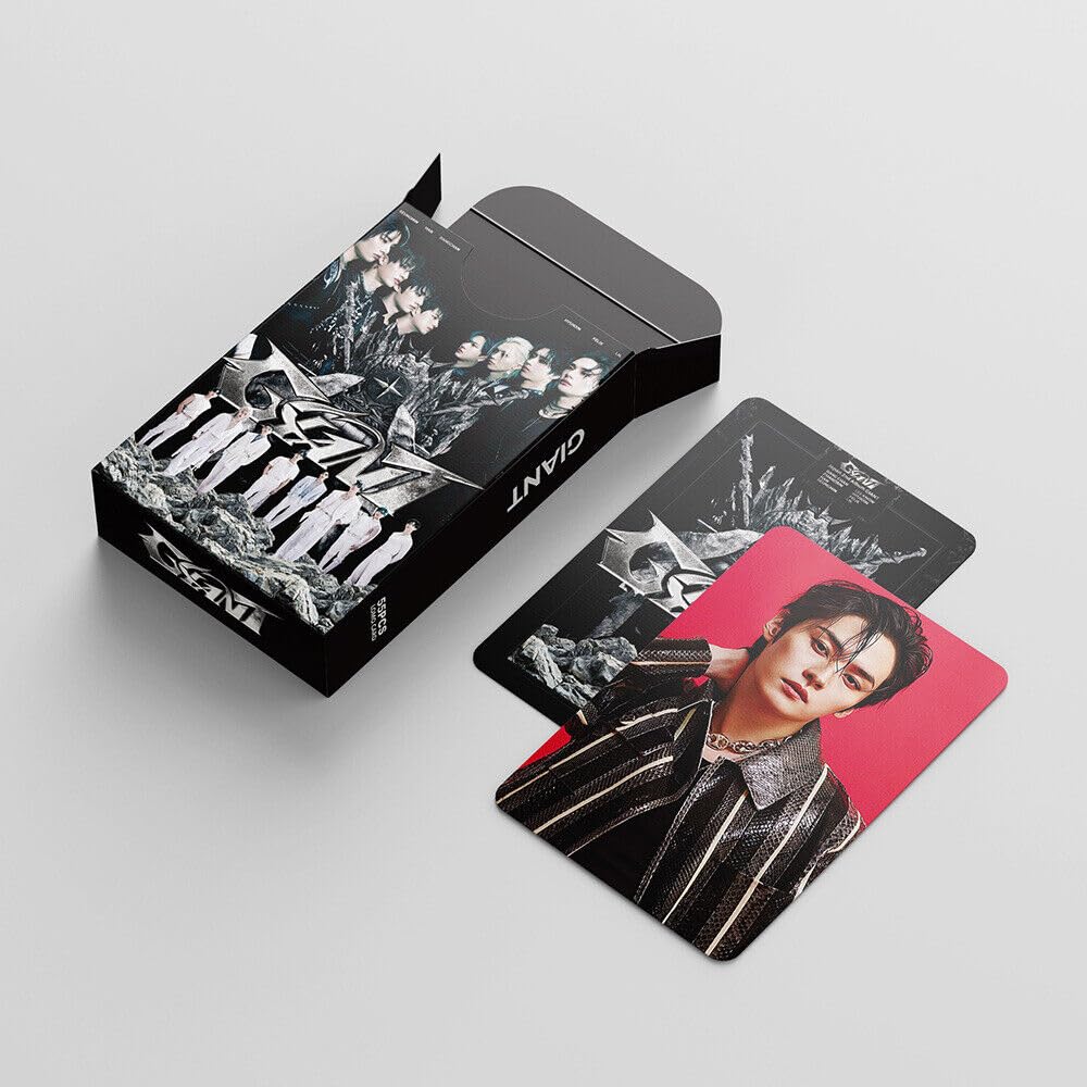Stray Kids Lomo kartki 54 szt., Kpop Stray Kids Photocard, Lomo Cards, Stray Kids Giant Nowy Album Card Stray Kids Karty Kpop StrayKids fotokartki