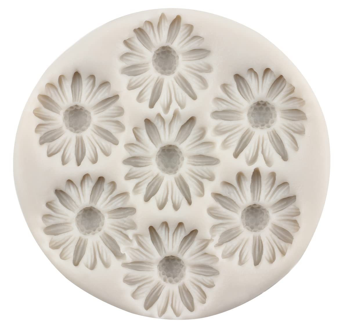 Moldes de silicona para decoración de pasteles de fondant y fondant, 5 unidades, para hacer tú mismo en bodas, caramelos, arcilla, chocolate