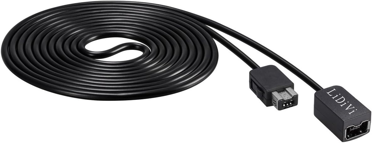 LiDiVi 10ft 3M Extend Link Controller Extension Cable for Nintendo Mini NES Classic Edition, Cords Extender for Wii Remote & Wii Nunchuck Controller
