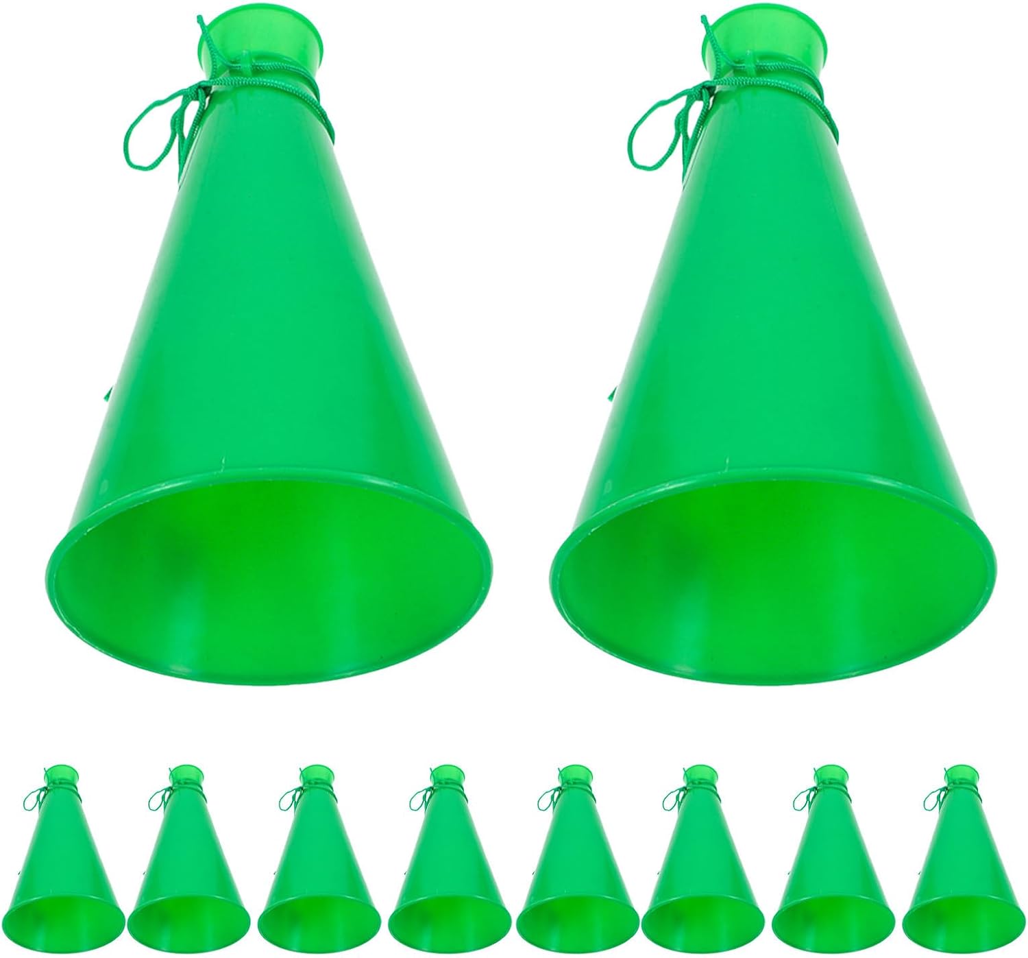 CALLARON 8pcs Plastic Cheering Horns for Sporting Events and Festivals