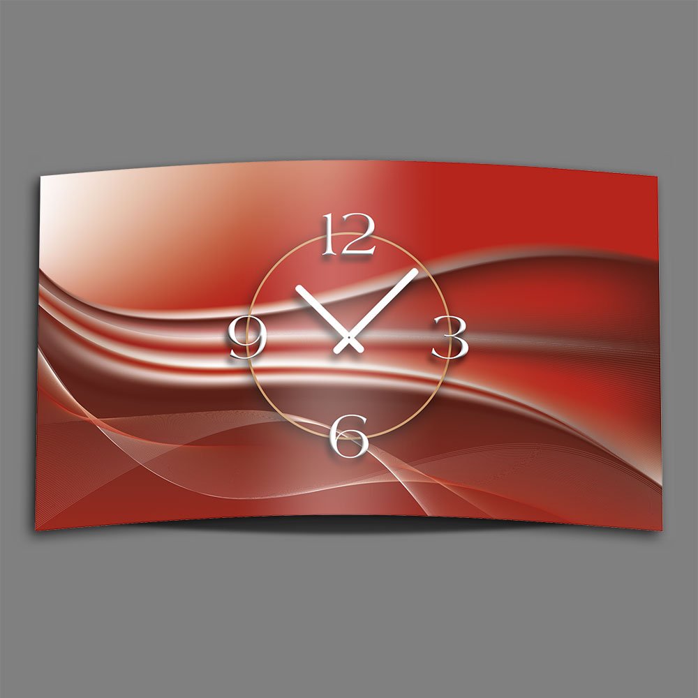 Dixtime Orologio Da Parete 3D Astratto Ramato 20x34 Cm: Design Moderno E Silenzioso