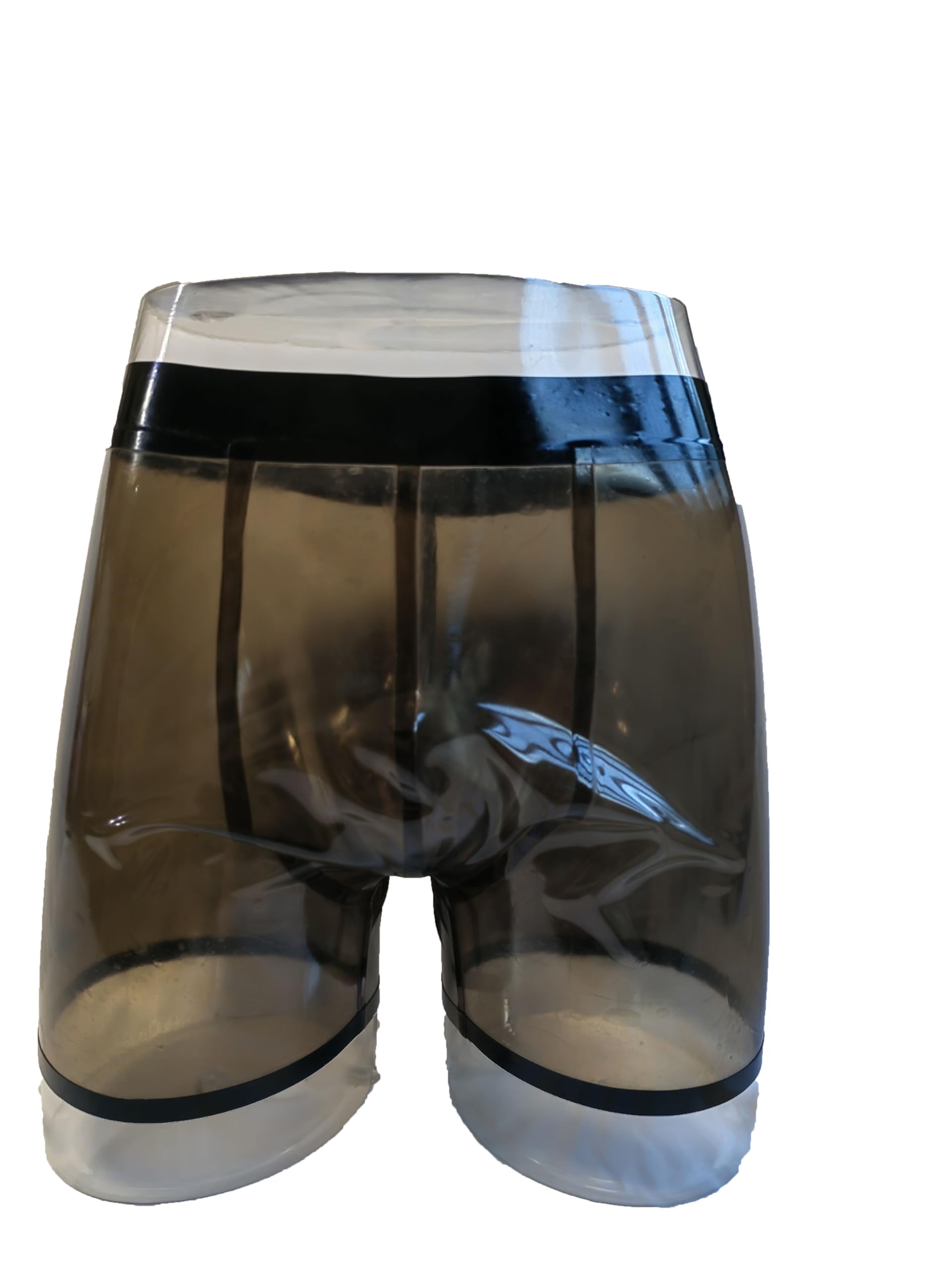 Boxer en Latex Tendance Homme,sous Vêtements Latex Naturel,Convient Cosplay,Costumes Fête et Club