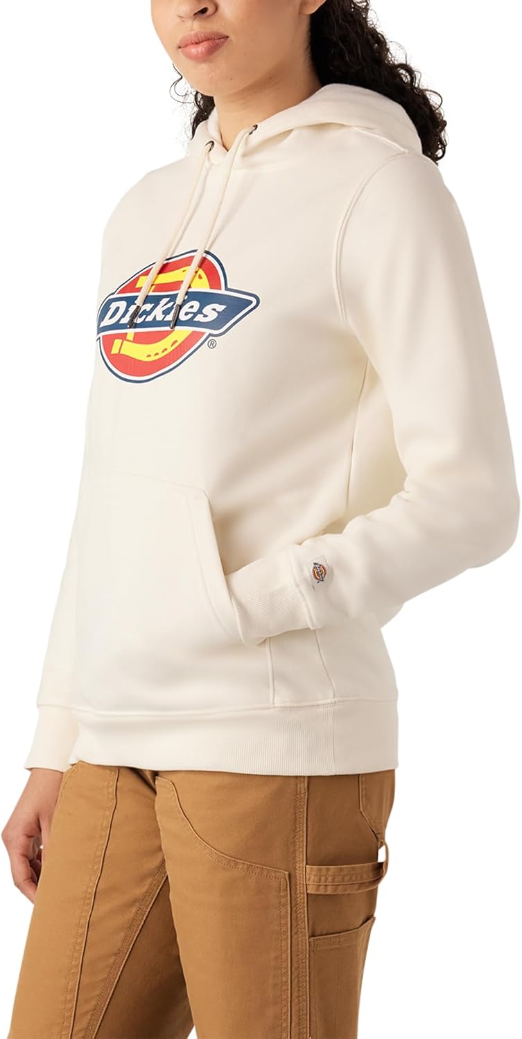 Dickies womens Heavyweight Logo Fleece Pullover - Image 3