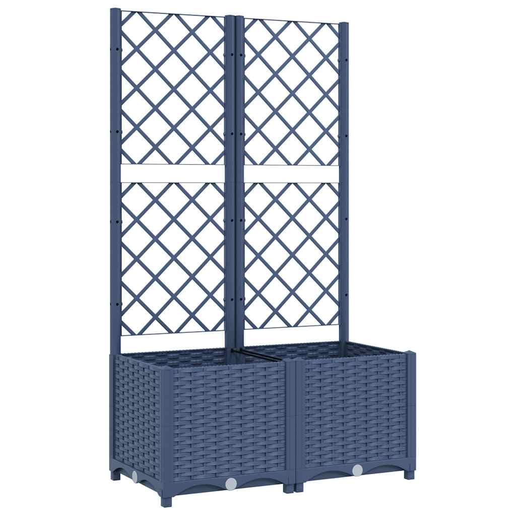 Vidaxl Blue Grey Garden 80 X 40 X 136 Cm