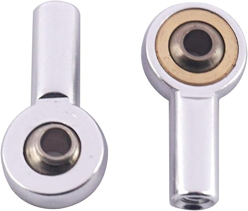 Miniatura 5 de ShareGoo - 10 unidades de aluminio M2 para barra de acoplamiento, rótula, rótula, soporte de cabeza de bola de 0.079 pulgadas, varillaje de
