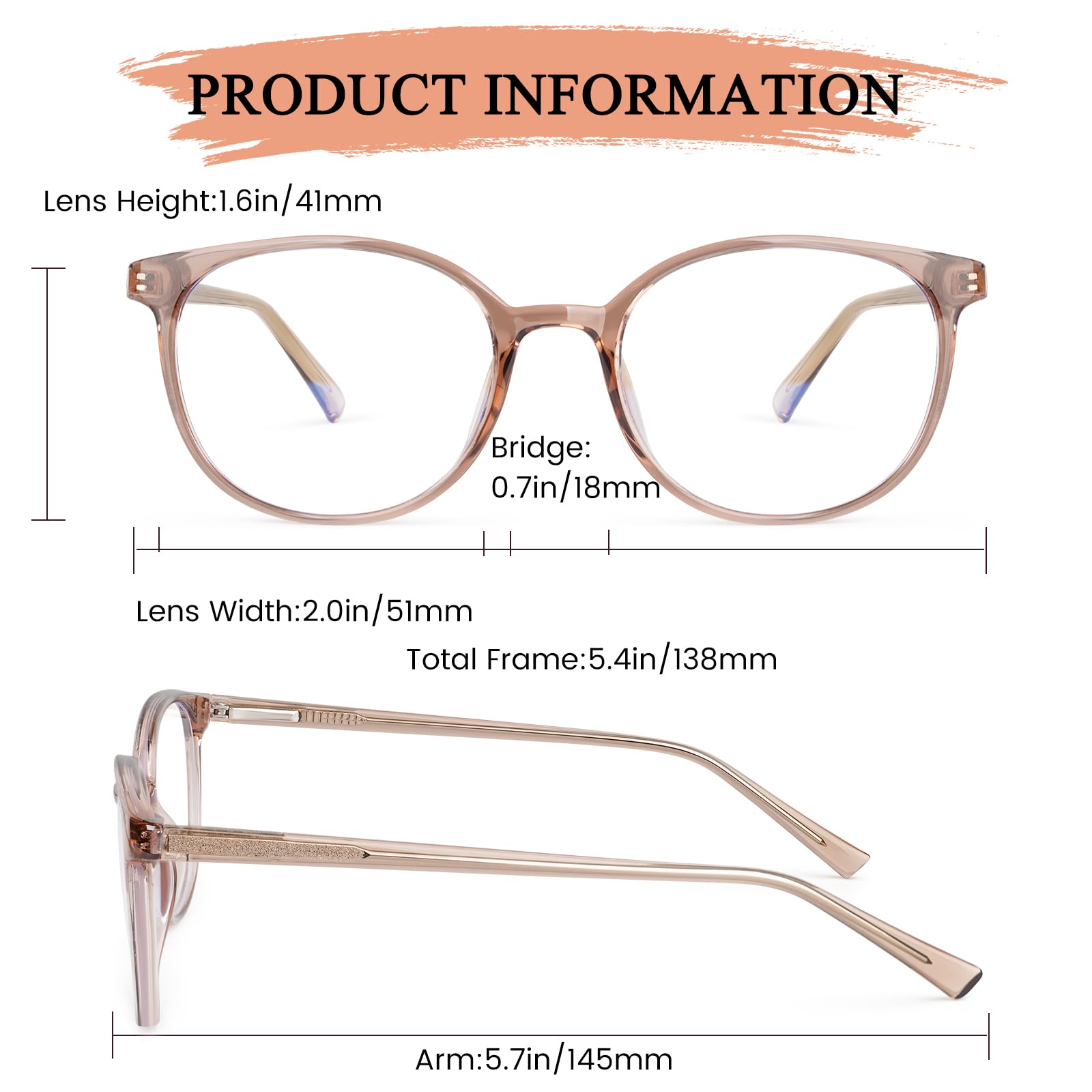 Gafas de bloqueo de luz azul para hombres y mujeres, protección ocular digital, gafas de ordenador, TR90, elegantes gafas redondas antiluz azul con antisobreesfuerzo para juegos, lectura