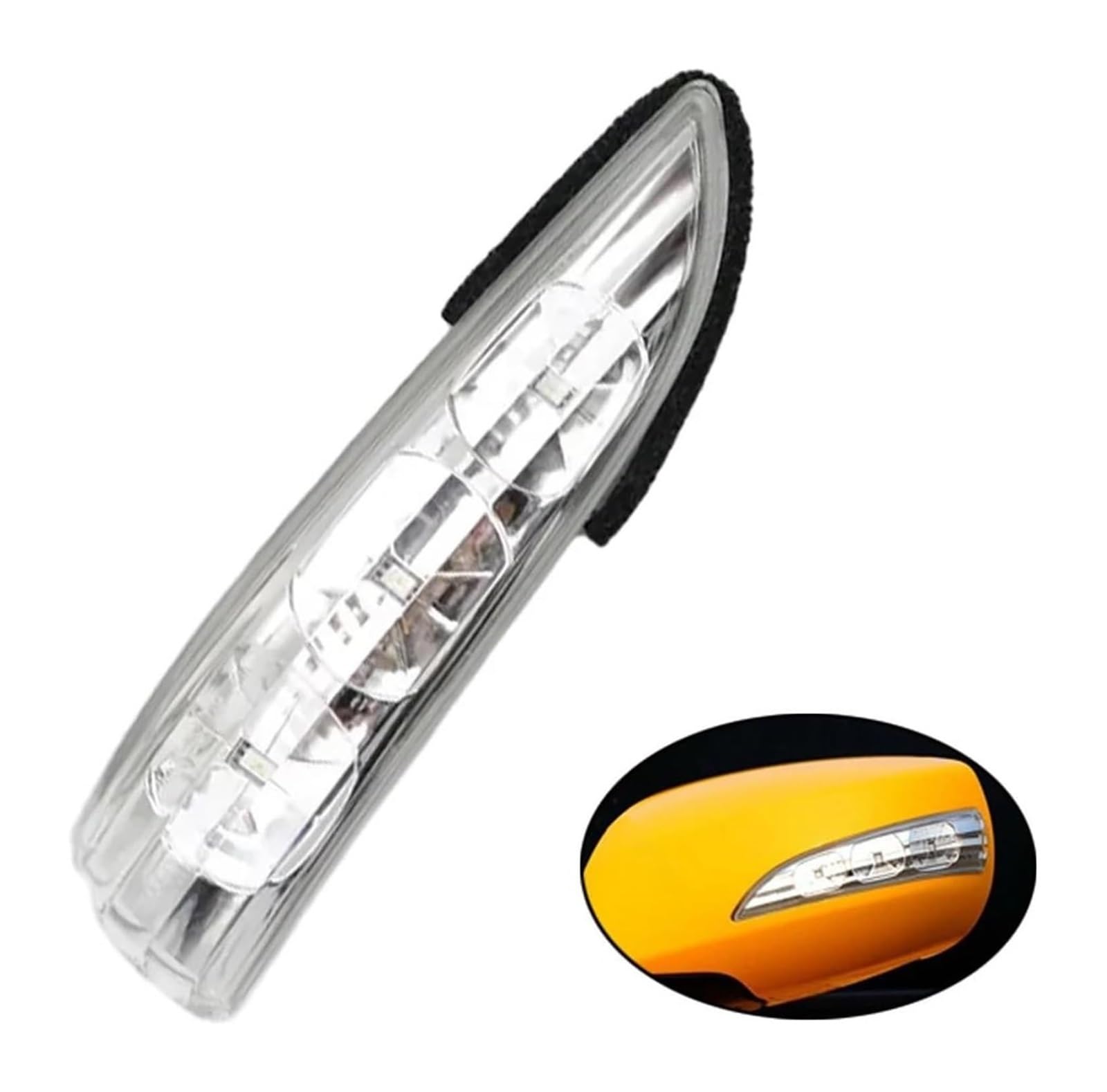 Wskaźnik lusterka bocznego do Hyundai dla Genesis Coupe 2009-2014 87614 2M000 Wing Mirror Indicator Light Car Side Door Turn Signal Lampy wsteczne