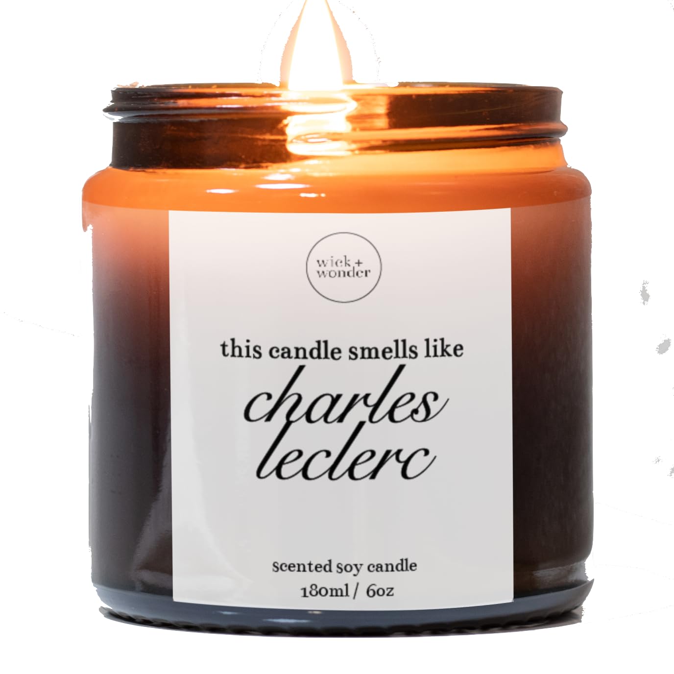 Smells Like Charles Leclerc Candle, Scented Soy Wax Candle, Charles Leclerc Gifts, F1 Candle, Charles Leclerc Merch, Celebrity Candles, Funny F1 Gifts (180ml, 35-40hrs Burn)
