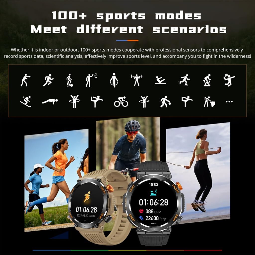 Deportes al Aire Libre Impermeable Reloj intelinte brújula Senderismo Aventura Deportes Debe