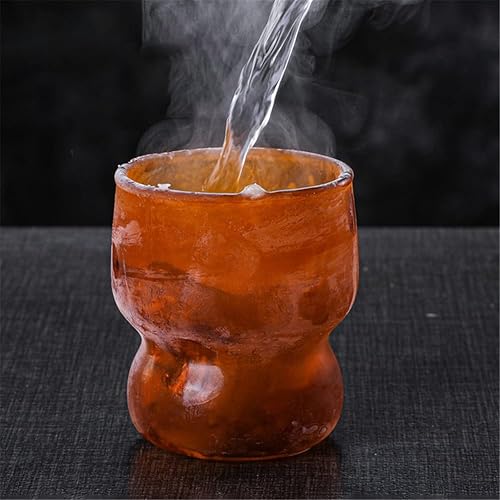 Miniatura 5 de MALOKI Vaso de cristal de hongo, creativo vaso de cóctel con forma de hongo para vino, champán, cóctel, bar, hogar, 2 unidades