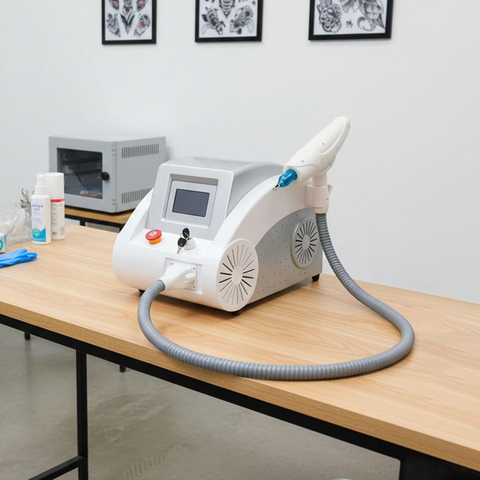 Laser Pigmententfernung Gerät 532nm 1064nm, Tattoo Remover Maschine