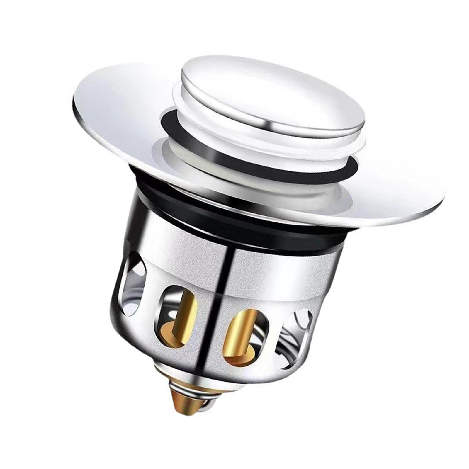 Funnel Design Multipurpose Bathroom Sink Strainer Multifunctional Bathtub Drain Filter Efficient Anti-flow Sink Plug