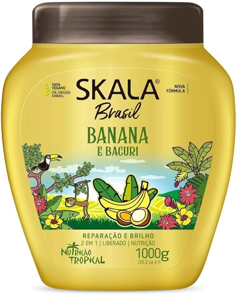 Skala - Cremoso Skala 1Kg Banana E Bacuri 2 Em 1