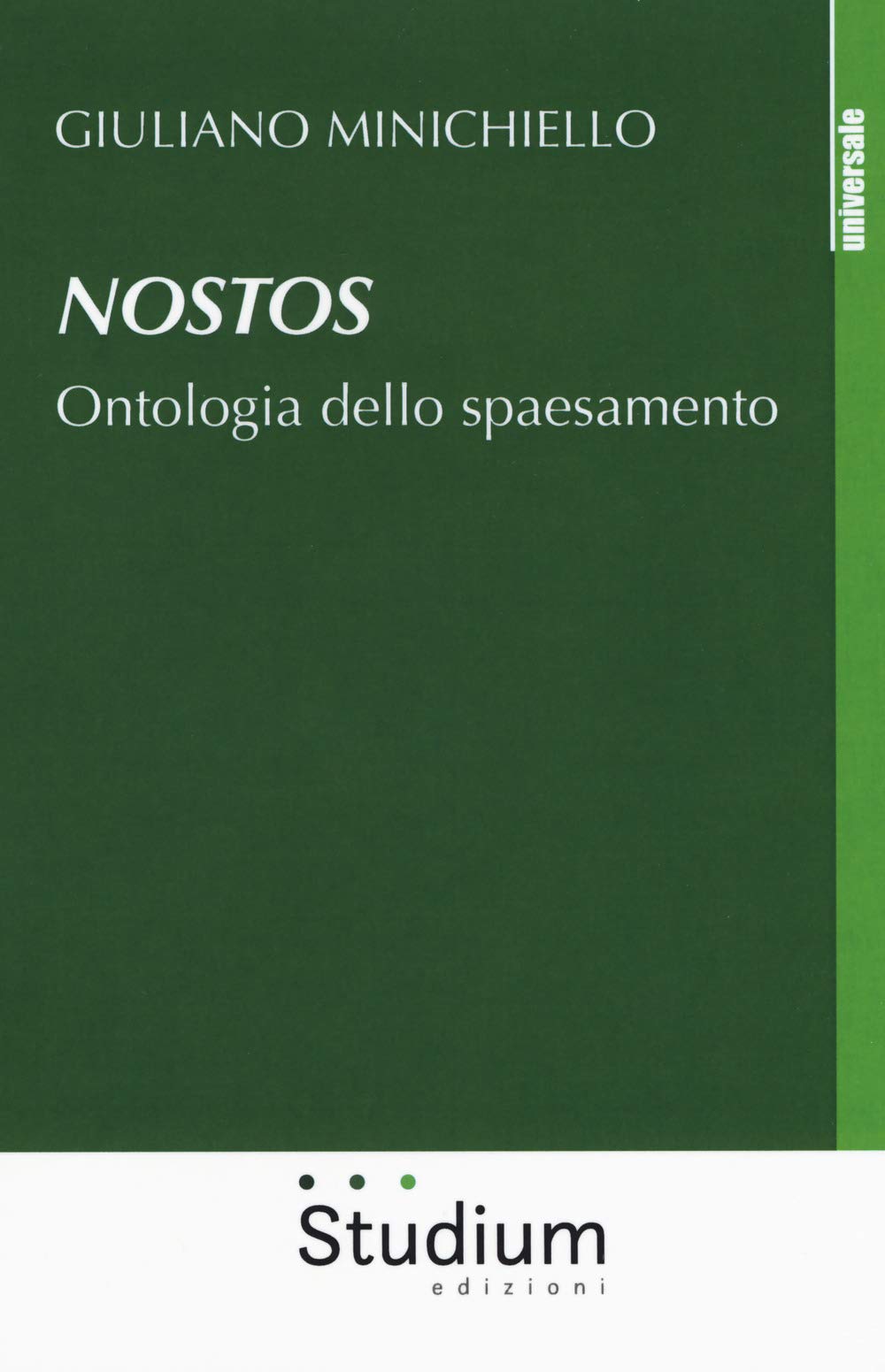Nostos. Ontologia Dello Spaesamento - 4