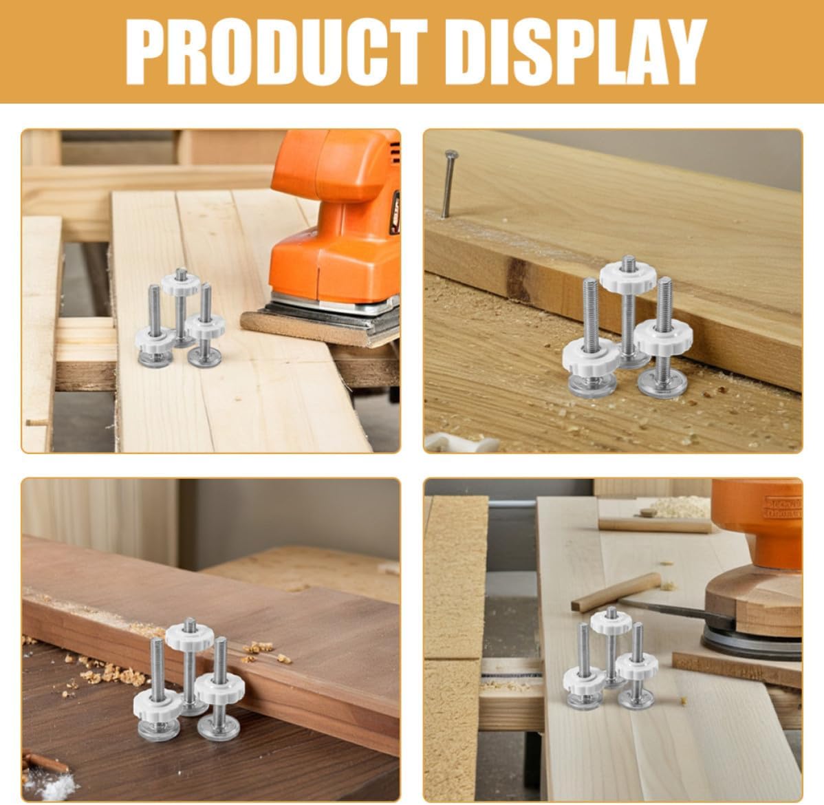 8pcs M10x80 Gate Hardware Mount for Baby and PET Safety