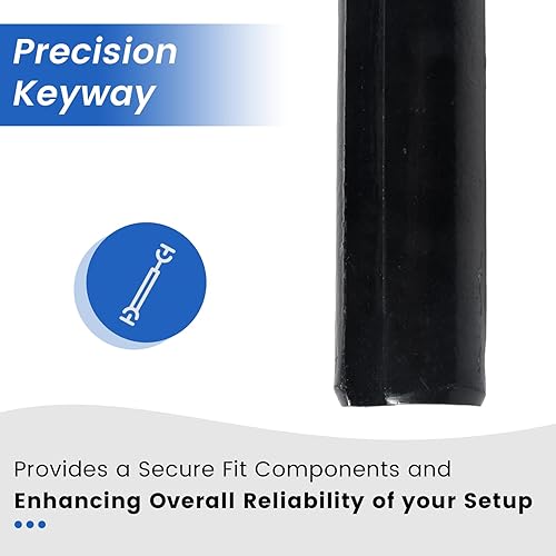 Miniatura 5 de Eje de transmisión de 10 "x 34" con chavetero de 316 "para Go Kart Mini Bike