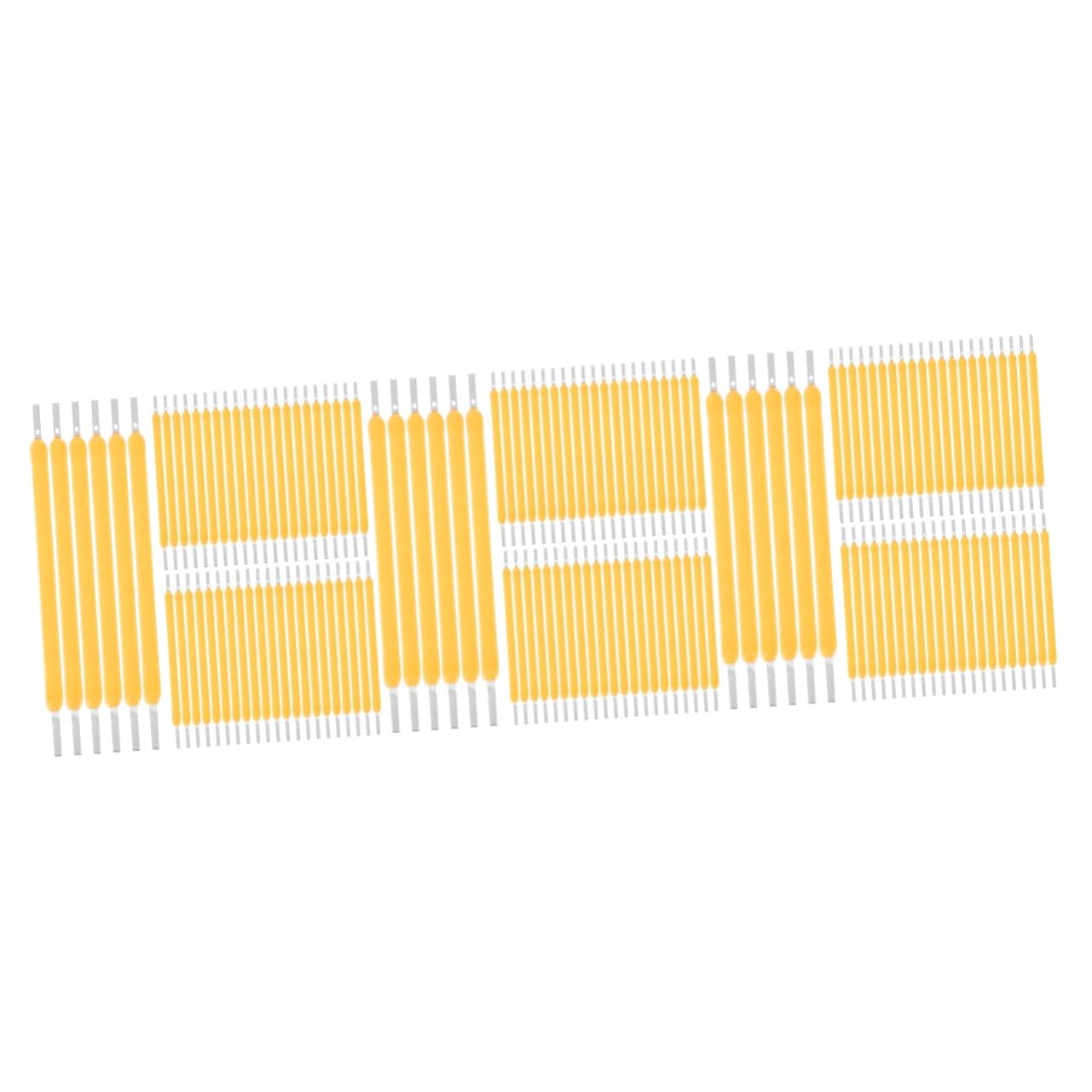 PRETYZOOM 150pcs LED Bulb Tube Filament Replacement for Home Dorm Store Hard LED Filament for Light Bulb for Retro Fixture