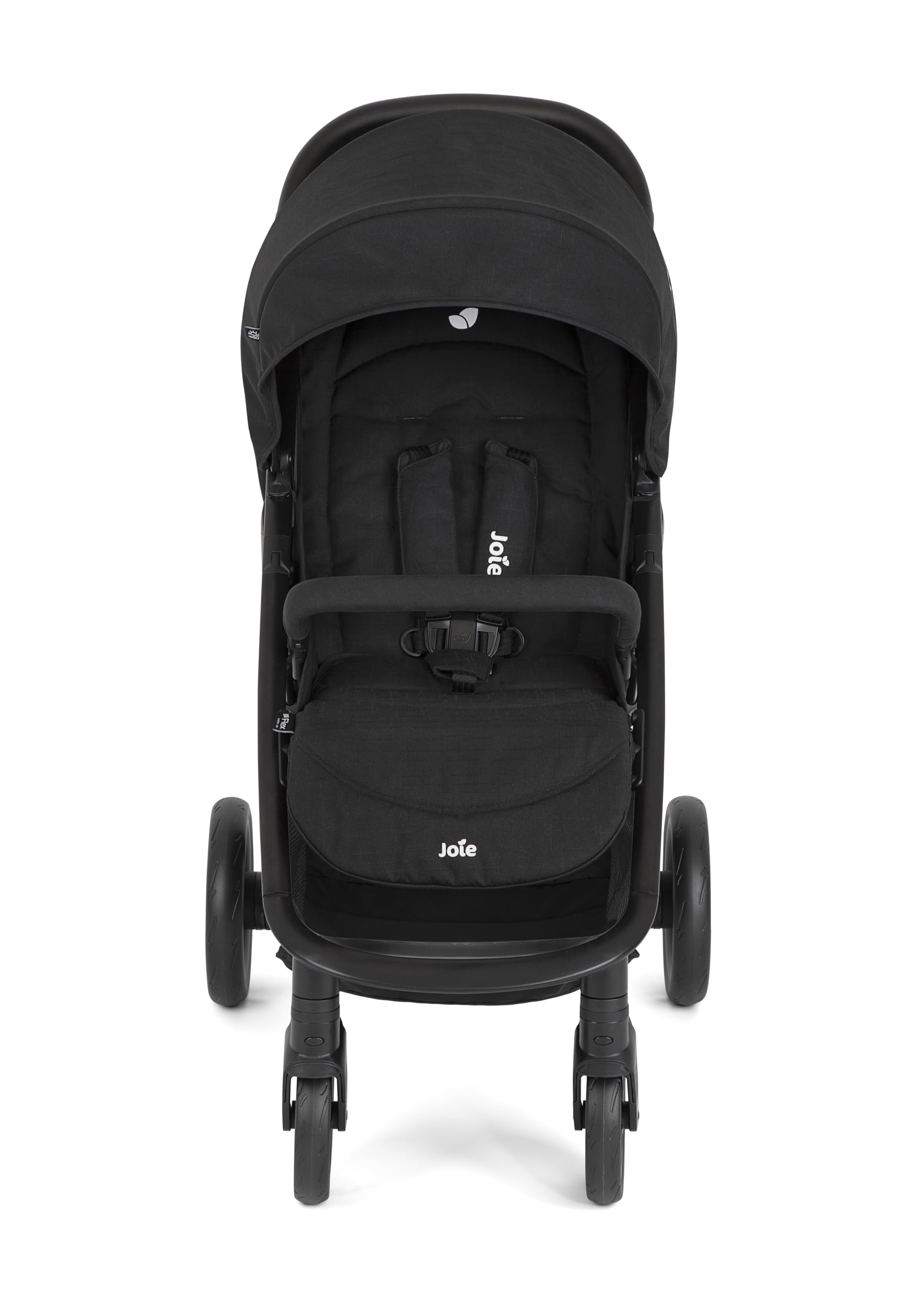 Joie Litetrax Buggy, kompakt faltbar, kompatibel mit Reisesystemen, Einhand-Liegeverstellung, 0–22 kg