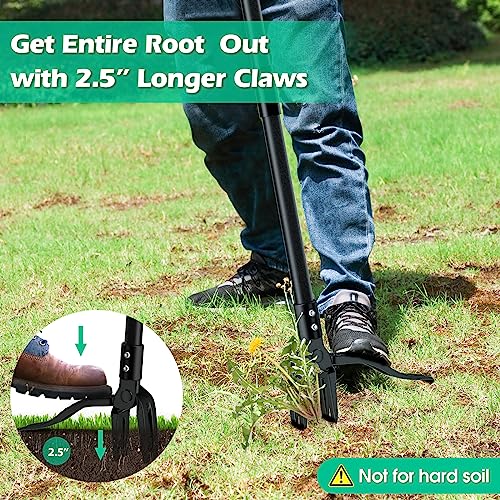 Lilyvane CHUCAOJIA-MSH2.0 Weed Puller With Long Handle- 63Inch thumb #1