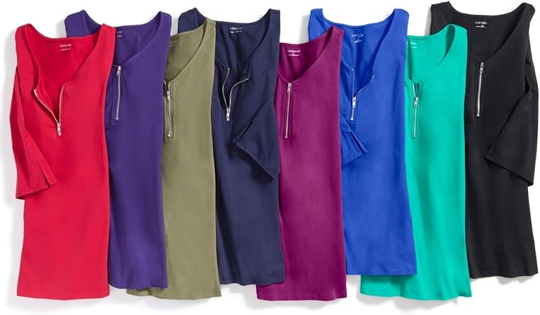 Catherines Suprema Studio Half-Zip Tunic