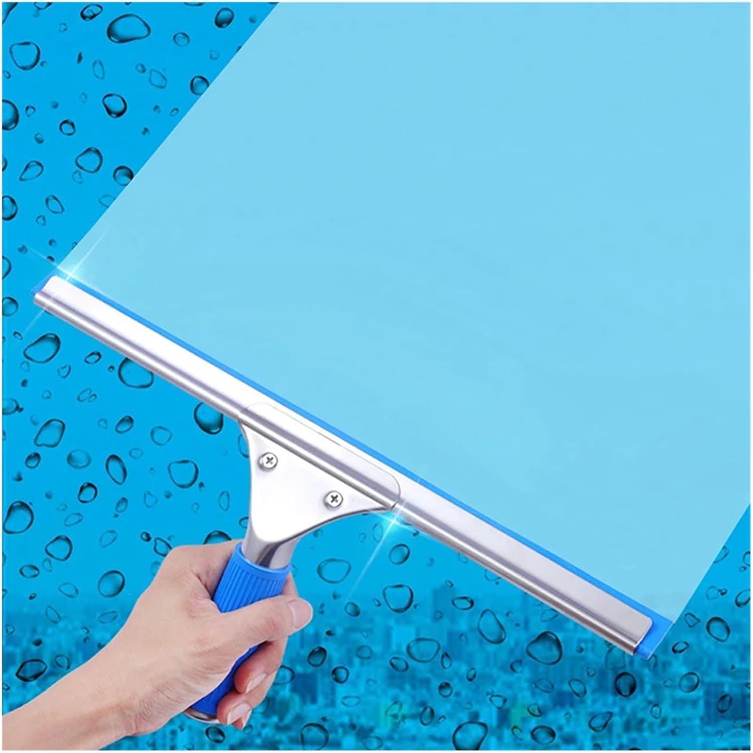 35CM Window Cleaning Combo Squeegee & Microfiber Window Washer(1 Set)