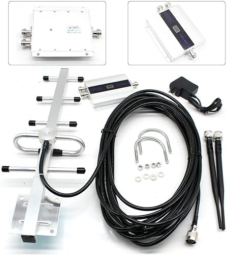 Miniatura 3 de Xuthusman Repetidor de señal móvil 2G3G4G LCD GSM 900MHz Amplificador de señal de teléfono celular Amplificador repetidor + kits de antena para el